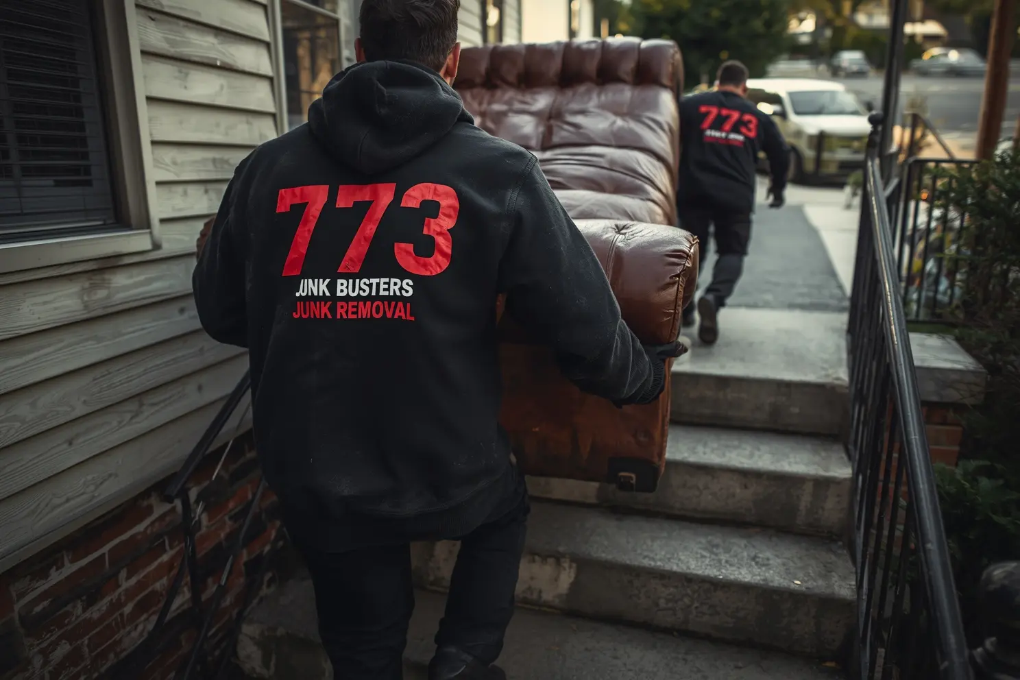 Professional couch pickup in Grayslake, IL